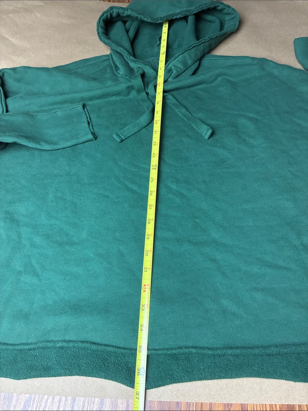 Frank & Eileen Tee Lab Kane Capelet Hoodie In Evergreen Size S LAB521TF - Picture 11 of 15